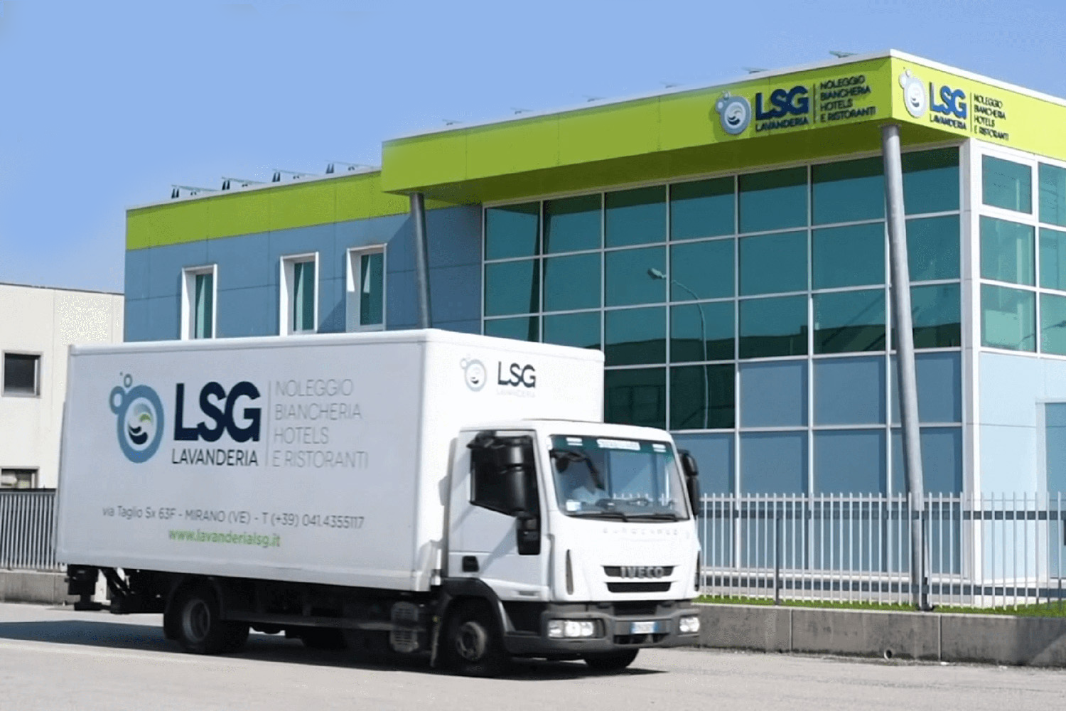 Camion LSG lavanderia